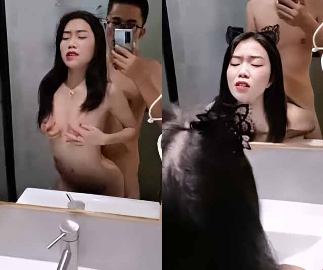 La sugar baby si stava lavando la faccia quando è stata scopata