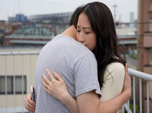 The stepmother was sad because her father had an affair and ended up with her son